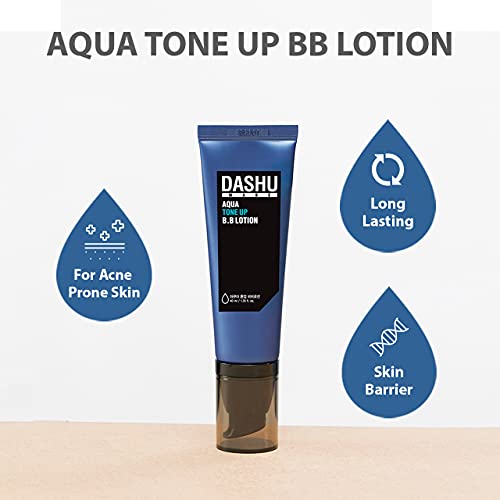 DASHU Aqua Tone-Up BB Cream for Men | Hydrating Seawater