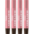 Burt's Bees Lip Shimmer Peony 4-Pack, Tinted Lip Balm