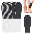 Professional Foot File Callus Remover - Dual Sided Pedicure Tool (10 Pack)
