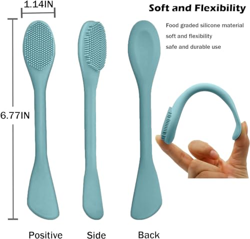 RamPula 2-in-1 Silicone Face Mask Brush & Scrubber