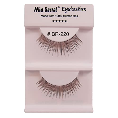 Mia Secret Mix Highlights False Eyelashes - Natural Black 4 Pack