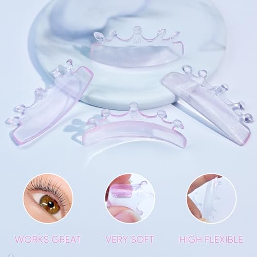 PERMANIA Lash Lift Pads Self-Adhesive Reusable (Pink)