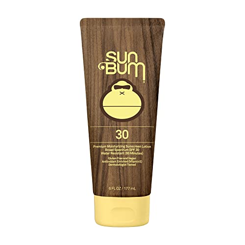 Sun Bum Original Moisturizing Sunscreen Lotion, Broad Spectrum SPF 30, 6 Fl Oz