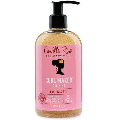Camille Rose Curl Maker Gel - Soft Hold for Curly Hair, 12 Fl Oz
