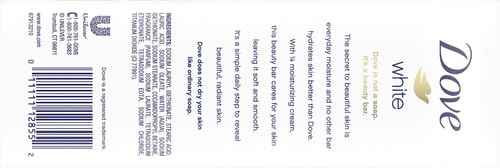 Dove Beauty Bar More Moisturizing than Bar Soap White Effectively Washes Away Bacteria, Nourishes Your Skin 3.75 oz, 10 Bars