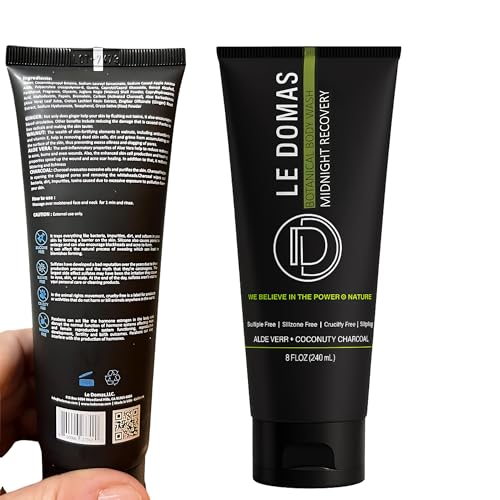 Natural Body Wash with Aloe Vera, Coconut & Vitamin E ? Moisturizing Cleanser for Women & Men ? Sulfate Free, Gentle Skin Care, Vegan Body Care Products ? Travel Size Body Wash, 8 fl oz