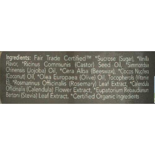 Eco Lips, Lipscrub Vanilla Organic, 0.5 Ounce
