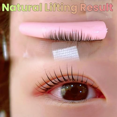 Lash Lift Shields Set - 4 Sizes Silicone Curl Rods for DIY Eyelash Perming