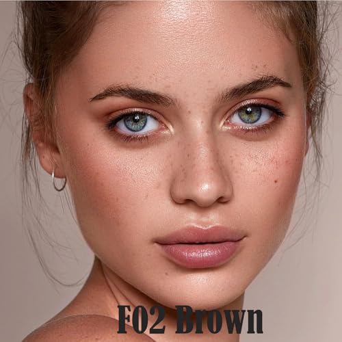 Dual Ended Freckle Stamp Pen – Waterproof Fake Freckles Maker #02 Brown