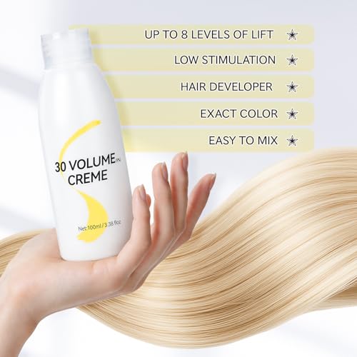 30 Volume Developer for Hair Bleach & Color - 3.5 fl oz
