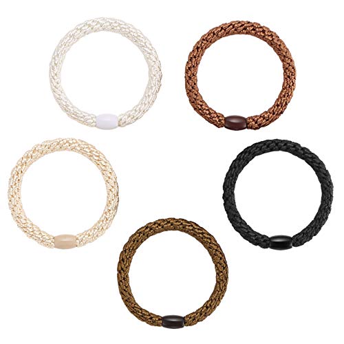Funtopia 30Pcs Hair Ties for Women - No Damage Elastics