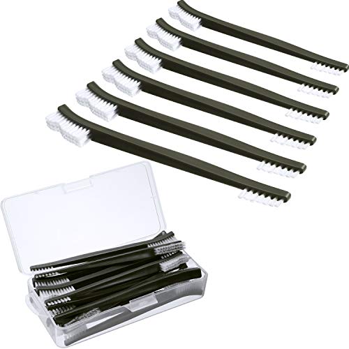 Boao 20 Packs Double-Ended Gun Cleaning Brushes 7 Inch, White