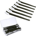 Boao 20 Packs Double-Ended Gun Cleaning Brushes 7 Inch, White
