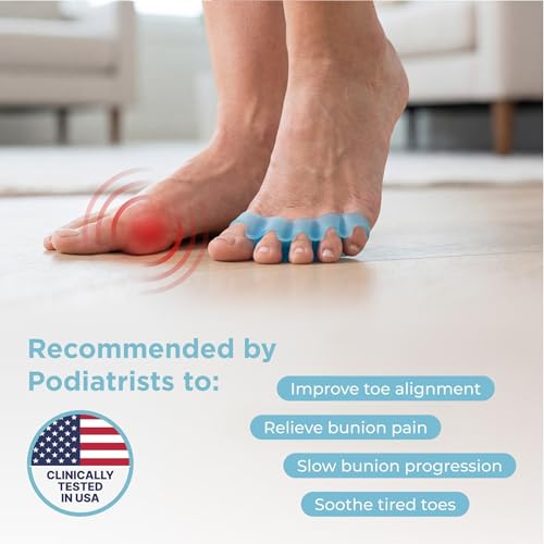 Toe Separators for Men & Women - Medical Grade Gel