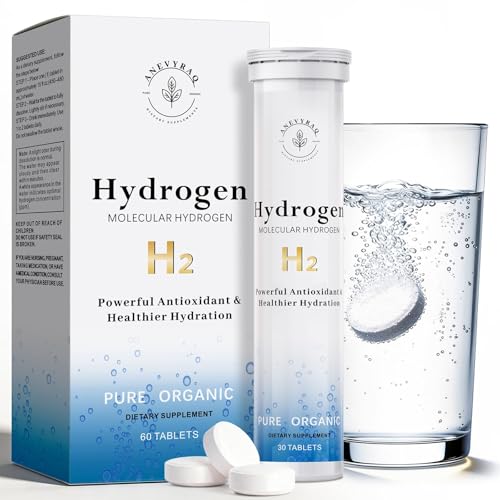 Hydrogen Water Tablets with Magnesium, 8 PPM, 60 Count