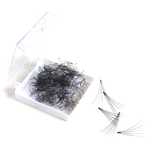 Premade Fans Eyelashes Loose Lashes Premade 5D Fan/C-Curl/Thickness 0.07 mm/Eyelash Extension Volume Lash Fans (1000Fans, 12)