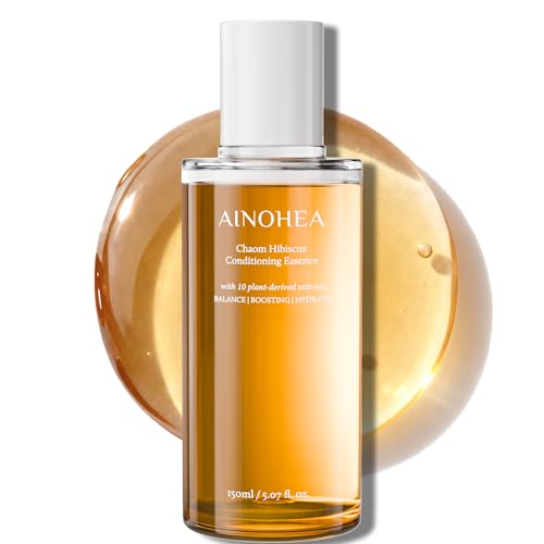 Chaom Hibiscus Balancing Essence Toner ? Hydrating Skin-Prep Toner with Peptide Complex & Barrier Repair Care, Alcohol-Free, Redness-Calming Korean Skin Care, 150ml