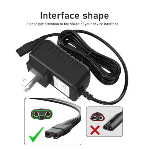 4.5V Replacement for Babyliss Pro Charger Compatible with BaByliss PRO Shaver FX870 FX788 FX787 FXSSM FX820 FX726 FX825 LoPROFX Clipper Trimmers Power Adapter Cord
