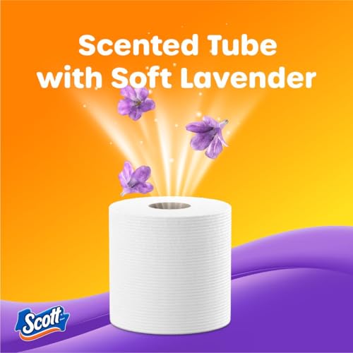Scott ComfortPlus Mega Scented Toilet Paper Pack of 12 - 310 Sheets Each