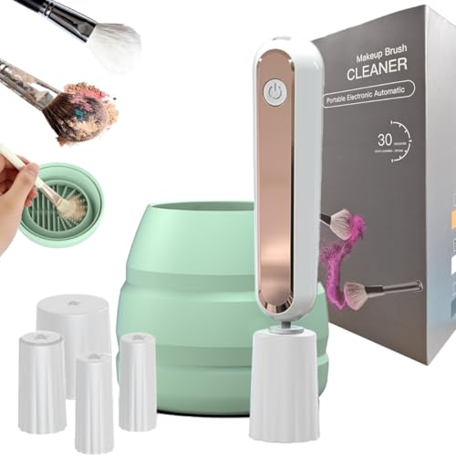 Electric Makeup Brush Cleaner – 12000 RPM Fast Spin-Dry Machine