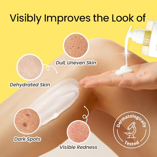 #OOTD Intensive Moisturizing Body Lotion, 750ml (25.36 fl oz.) Gentle Daily Moisturizer with Hyaluronic Acid & Collagen for Dry & Sensitive Skin (Vitaminc C Body Lotion)