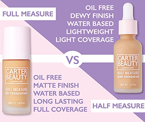 Carter Beauty Dewy Water Foundation - Sheer Coverage, Vegan