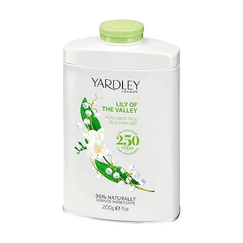 Yardley London Lily of the Valley Perfumed Talc 200g
