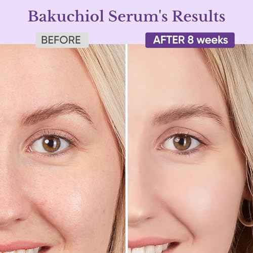 Bakuchiol Retinol Serum for Face - Retinol Alternative for Sensitive Skin with Vitamin E, Hyaluronic Acid, Collagen, Serum for Anti-Aging, Wrinkle Reduction Skin Firming & Smoothing 1 oz