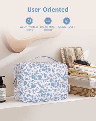 Narwey Small Hanging Travel Toiletry Bag for Women