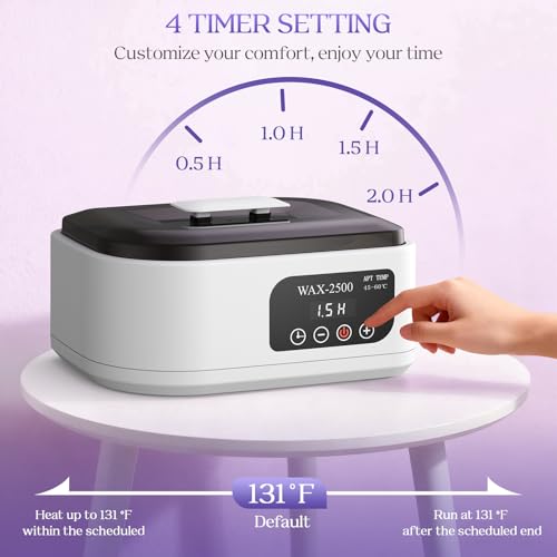 Paraffin Wax Machine for Hands & Feet - 3500ML Warmer Kit