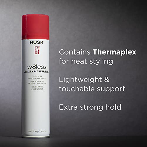 RUSK Extra-Strong Hold Shaping And Control Hairspray 10 Fl Oz