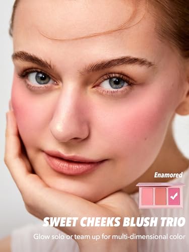 SHEGLAM Sweet Cheeks Blush Trio - High Pigment Powder