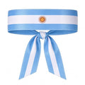 World Cup 2026 Flag Tie Headband - Breathable Soccer Fan Sweatband