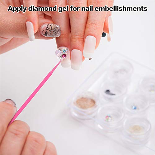 Disposable Micro Cotton Swabs for Lash Extensions - Pink, 400PCS