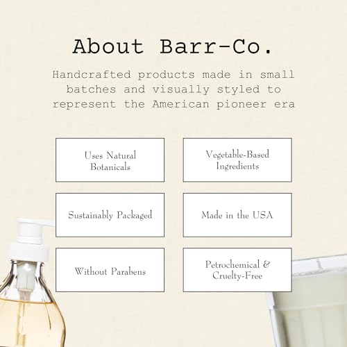 BARR-CO. Original Scent Oatmeal Saddle Triple-Milled Bar Soap, Tranquil Milky Scent with Oat, Vanilla & Vetiver, Shea Moisturizing Soap, All-Natural Soap for Women & Men 10.5 oz