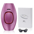 Pink IPL Laser Hair Removal Device for Full Body & Face - Painless at Home