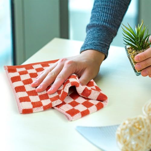 Jacquotha Cotton Washcloths 4-Pack, 13x13 Inch