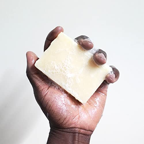 renew bath + body Natural Bar Soap, Bergamot & Ginger, Handmade in the USA by Cold Process with a Moisturizing Oil Blend Infused with Shea Butter - 3 Pack, 4.5 ounce bars