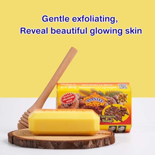 ASANTEE Tamarind and Turmeric with Honey Cleansing Soap (Pack of 1)