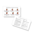 Lip Blush Aftercare Instruction Cards | 50 Pack Business Card Size