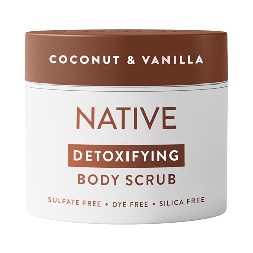 Native Body Scrub Coconut Vanilla - Gentle Exfoliate & Moisturize
