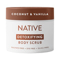 Native Body Scrub Coconut Vanilla - Gentle Exfoliate & Moisturize