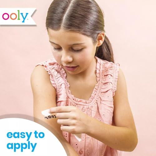 Ooly 50 Rainbow Temporary Tattoos for Kids – Safe & Non-Toxic