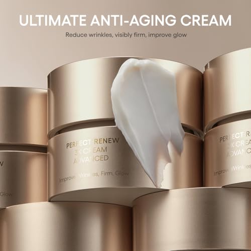LANEIGE Perfect Renew 3X Cream ? Anti-Aging Moisturizer with Peptides & Encapsulated Retinol to Visibly Firm Skin & Smooth Texture