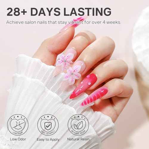MIZHSE White 3D Gel Nail Art 30g Sculpting Gel Non-Sticky Molding Gels for Nails Solid U V LED Soak Off Gels Polish with Nail Art Pen Nail Design Home Manicure