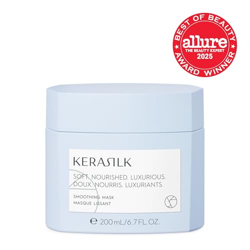Kerasilk Smoothing Hair Mask - Frizz Control & Deep Nourishment for Coarse Hair 200ml