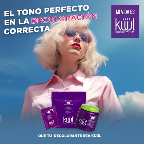 küül Color System Bleach Powder 500g - Blue Toner