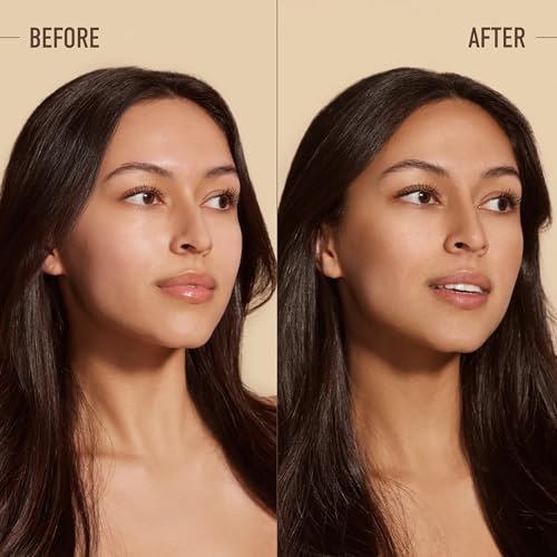 Nuda GlowDrops Face Bronzer Serum with Squalene & Moringa - Lightweight, Buildable, Vegan Liquid Bronzer