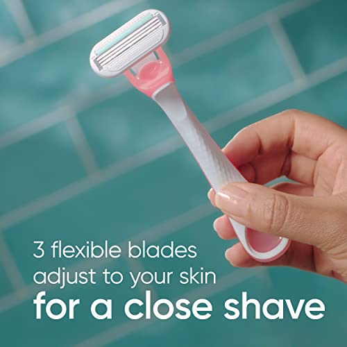 Gillette Venus Sensitive Disposable Women's Razor - Pack of 3