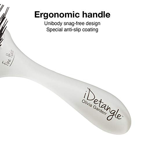 Olivia Garden iDetangle Brush - Wet & Dry Hair Detangler